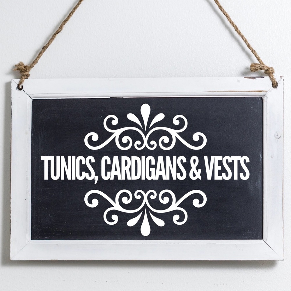 Tunics, Cardigans & Vests